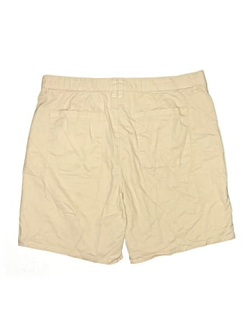 Curve Appeal Khaki Shorts (view 2)