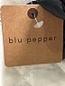 Blu Pepper Print Ivory Jacket Size S - photo 7