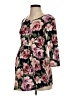 Hello Miz Black 3/4 Sleeve Blouse Size Sm Maternity - photo 1