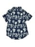 Crewcuts 100% Cotton Tropical Blue Short Sleeve Button-Down Shirt Size 4 - 5 - photo 2