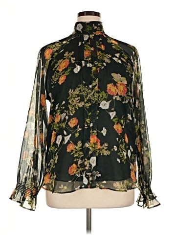 Lauren by Ralph Lauren Long Sleeve Blouse (view 1)