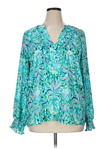 Lilly Pulitzer Long Sleeve Blouse (view 1)