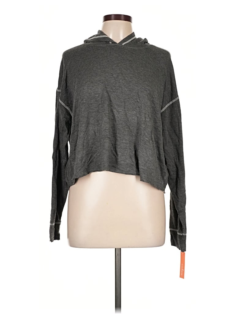 Colsie Long Sleeve Turtleneck In Gray
