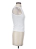Shein White Sleeveless T-Shirt Size 4 - photo 4