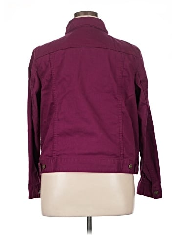 Woman Within Denim Jacket (view 2)