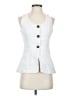 Madewell 100% Linen White Vest Size 2 - photo 1