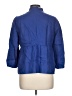 Elevenses 100% Linen Blue Coat Size 12 - photo 2