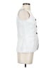 Madewell 100% Linen White Vest Size 2 - photo 4
