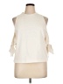 Guess Ivory Sleeveless Blouse Size XL - photo 1