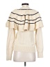 Rebecca Taylor Stripes Ivory Pullover Sweater Size S - photo 2