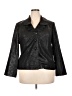 T. Milano 100% Polyester Black Jacket Size 18 - photo 1