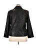 T. Milano 100% Polyester Black Jacket Size 18 - photo 2