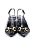 Unbranded 100% Leather Black Heels Size 11 - photo 2