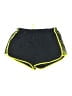 Reebok 100% Polyester Color Block Green Athletic Shorts Size L - photo 1