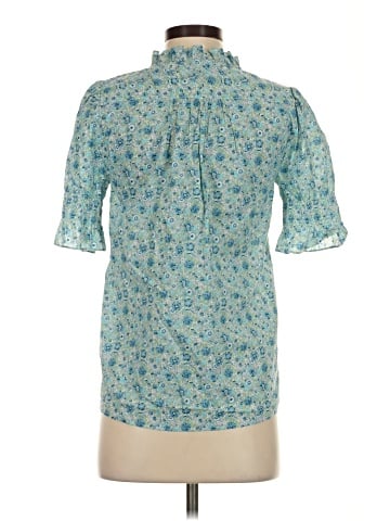 Liberty Art Fabrics for J.Crew Short Sleeve Blouse (view 2)