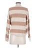 Evolution by Cyrus Stripes Tan Pullover Sweater Size S - photo 2