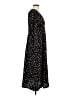 Shein 100% Polyester Hearts Black Casual Dress Size L - photo 4