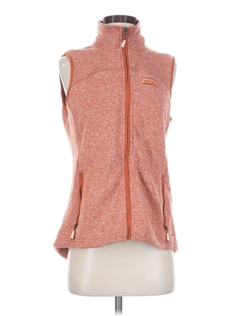 Pre-owned Orvis Sweater Vest In Orange