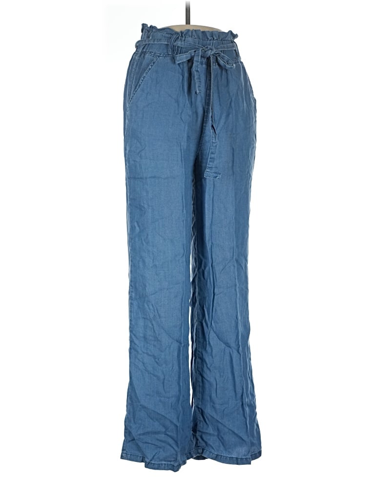 Pre-owned Thread & Supply Casual Pants In Blue