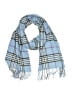 Unbranded Plaid Blue Scarf One size - photo 1