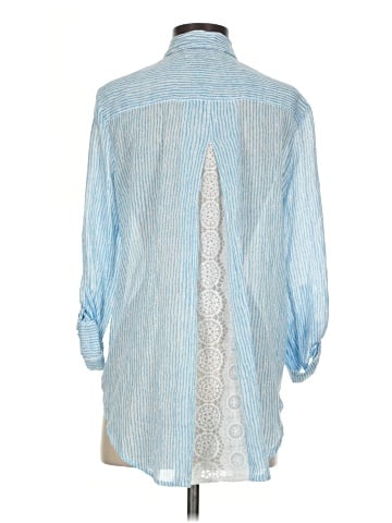 Peck & Peck 3/4 Sleeve Button-Down Shirt (view 2)