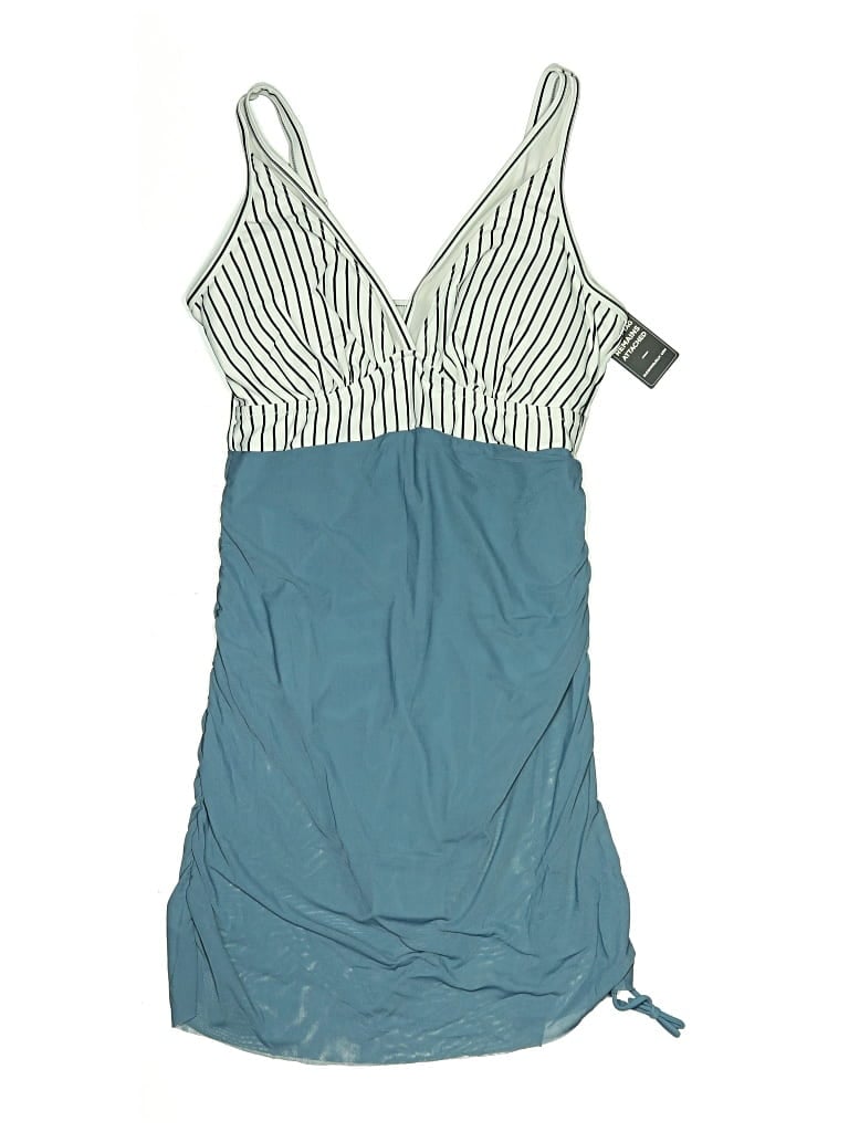 Pre-owned Blooming Jelly Swimsuit Cover Up In Teal