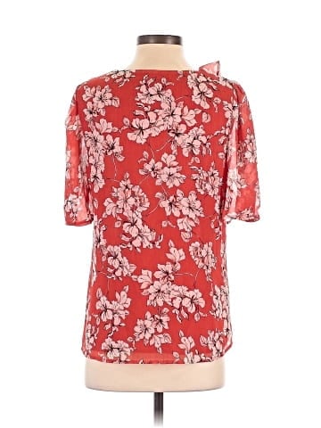 Karl Lagerfeld Paris Short Sleeve Blouse (view 2)