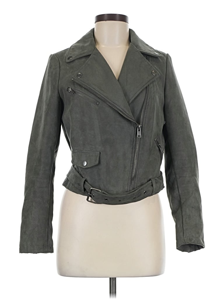Pre-owned Forever 21 Jacket In Gray