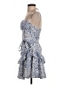 Shein Paisley Blue Cocktail Dress Size 2 - photo 5