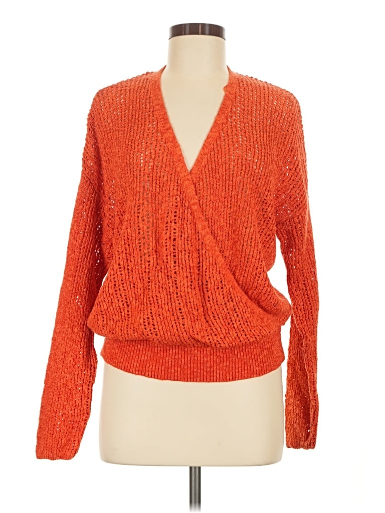 Pre-owned Billabong Cardigan Sweater In Orange