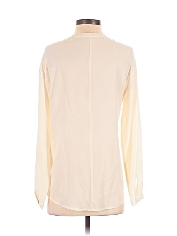 Everlane Long Sleeve Silk Top (view 2)