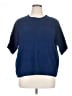Blair 100% Acrylic Blue Pullover Sweater Size XL - photo 1