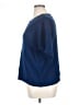 Blair 100% Acrylic Blue Pullover Sweater Size XL - photo 5