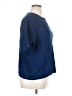 Blair 100% Acrylic Blue Pullover Sweater Size XL - photo 4