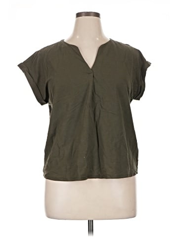 Bobeau Short Sleeve Blouse (view 1)