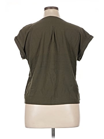 Bobeau Short Sleeve Blouse (view 2)
