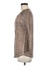 Venus 100% Polyester Brown Long Sleeve Henley Size M - photo 5