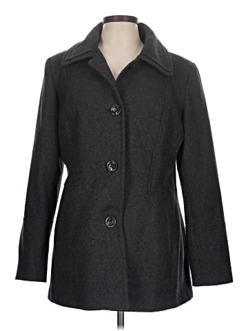 London Fog Wool Coat (view 1)