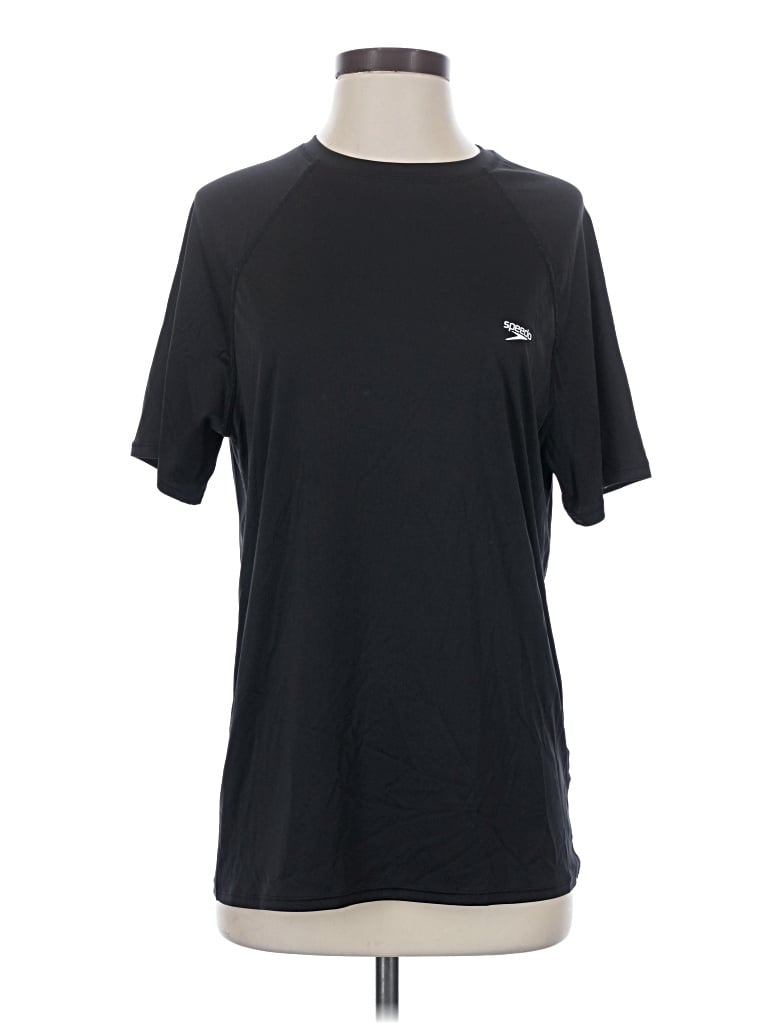 Pre-owned Speedo Active T-shirt In Black