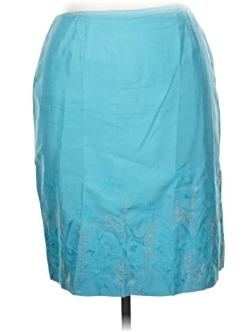 Dana Buchman Silk Skirt (view 1)