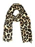 Unbranded Animal Print Tan Scarf One size - photo 1