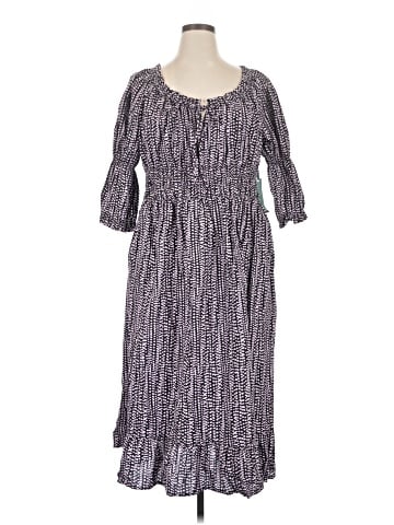 Terra & Sky Casual Dress (view 1)