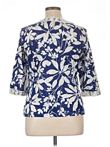 Alfred Dunner 3/4 Sleeve Blouse (view 2)