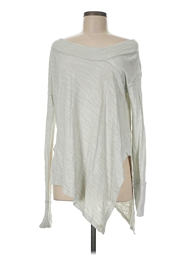 Pre-owned We The Free Poncho In Silver