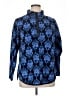 Terra & Sky 100% Polyester Blue Cardigan Size 0X - photo 1