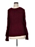 rue21 100% Acrylic Solid Burgundy Pullover Sweater Size XL - photo 1