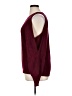 rue21 100% Acrylic Solid Burgundy Pullover Sweater Size XL - photo 5
