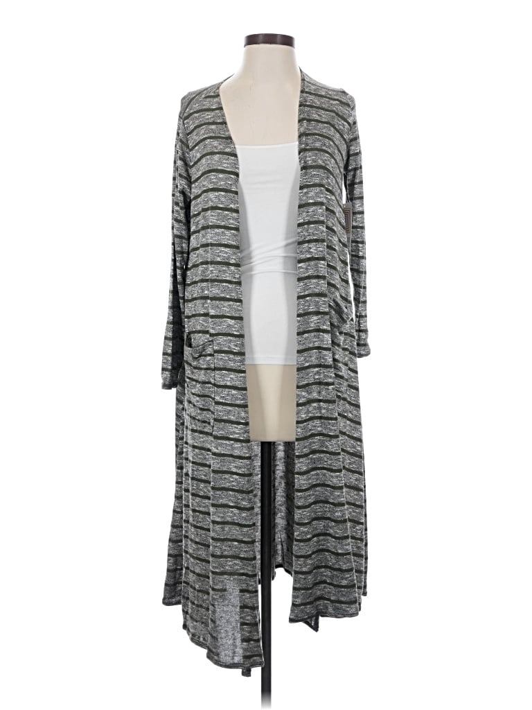 Lularoe Cardigan Sweater In Gray