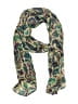 Unbranded 100% Polyester Paisley Green Scarf One size - photo 1