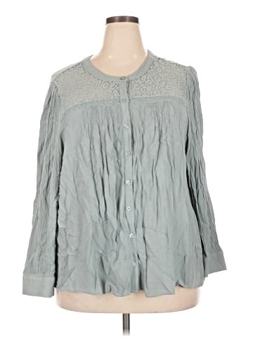 Angels Long Sleeve Blouse (view 1)